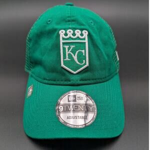 Kansas City Royals hat Cap Mens Adjustable Strap Back Kelly Green Baseball